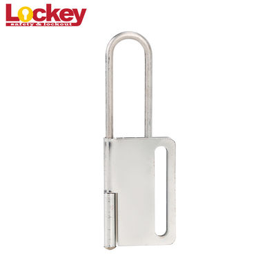 Silver Butterfly Steel Master Lock Lockout Hasp dengan permukaan tahan karat