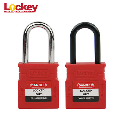 Ringan Brand Loto Lock Nylon Body Safety Padlock Kunci Berbeda