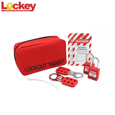 Kelompok Pemeliharaan Loto Keamanan Loto Lock-out Kit Listrik 1 Tahun Garansi