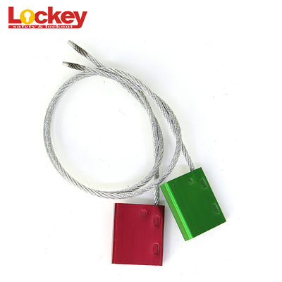 Mobil disesuaikan aluminium paduan kontainer kabel segel kunci keluar