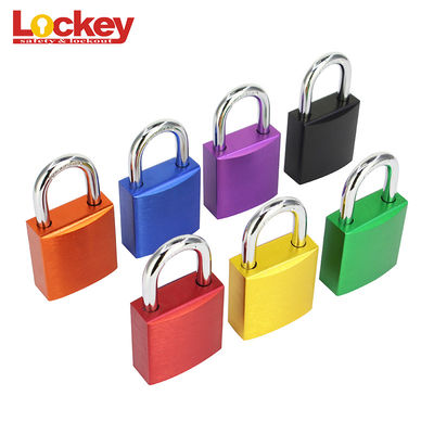 Industrial Keyed Colorful Aluminium Safety Lockout Padlocks