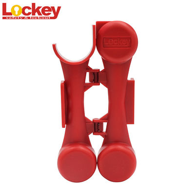 ABS Plastik Keamanan 8mm Klep Kupu-kupu Lockout Perangkat