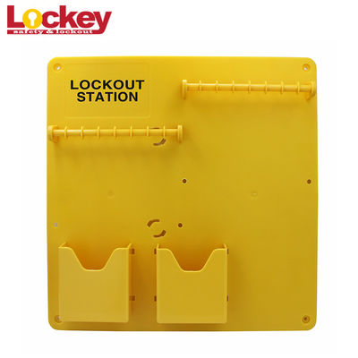 Kombinasi ABS Open Padlock Hasp Penguncian Stasiun Board